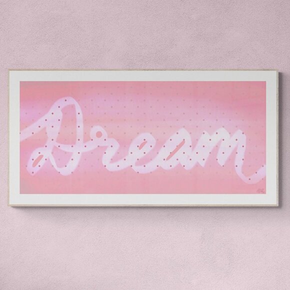 Dream | word art | Modern Wall Art Decor | Minimalist Digital Print - Picture 1 of 3